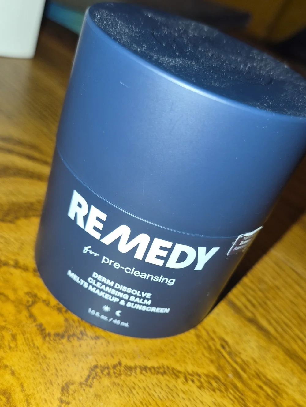 Derm Dissolve Cleansing Balm — Navy